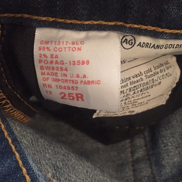 AG jeans! Fits like size 26! - Picture 4 of 7